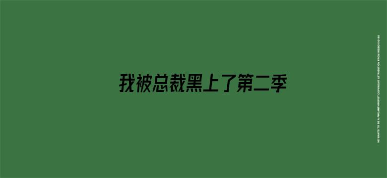 我被总裁黑上了第二季